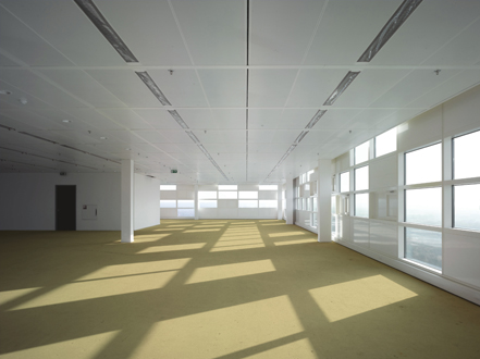 mecanoo: BUSINESS INNOVATION CENTRE FIFTYTWODEGREES, NIJMEGEN: Interior level +17